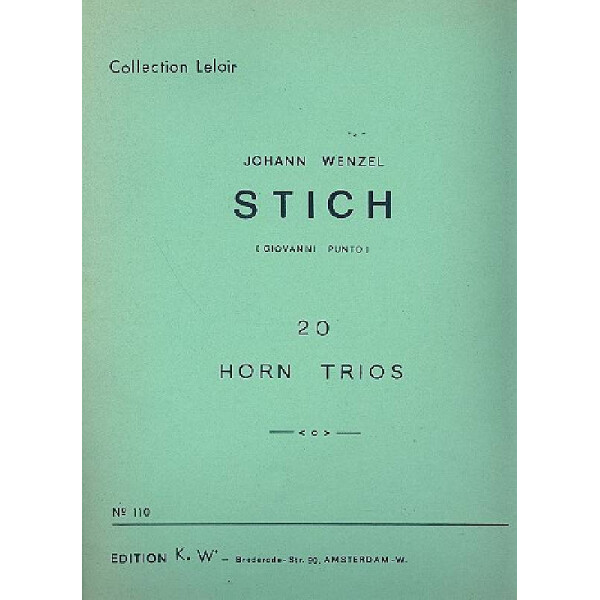 20 Trios für 3 Hörner