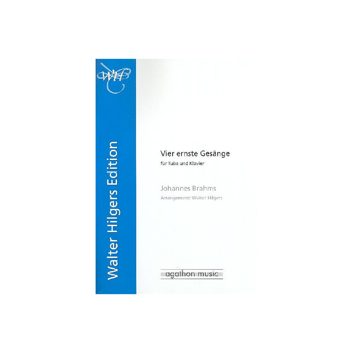 4 ernste Gesänge für Tuba und Klavier