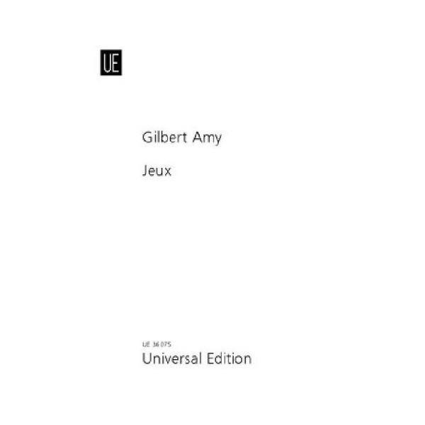 Jeux für Sopransaxophon