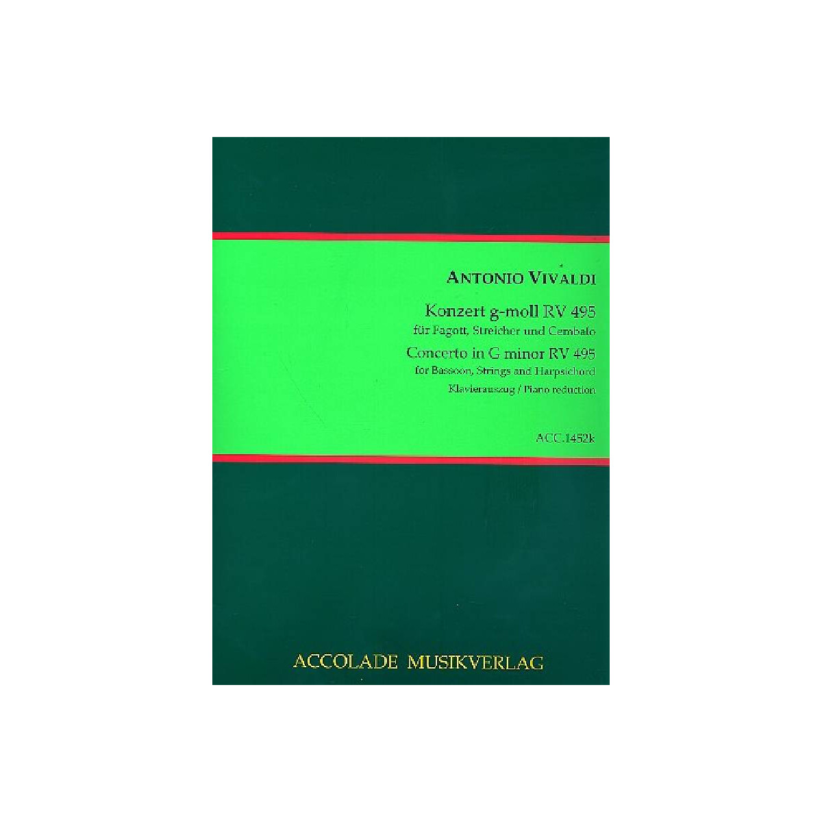 Konzert g-Moll RV495 für Fagott, St box