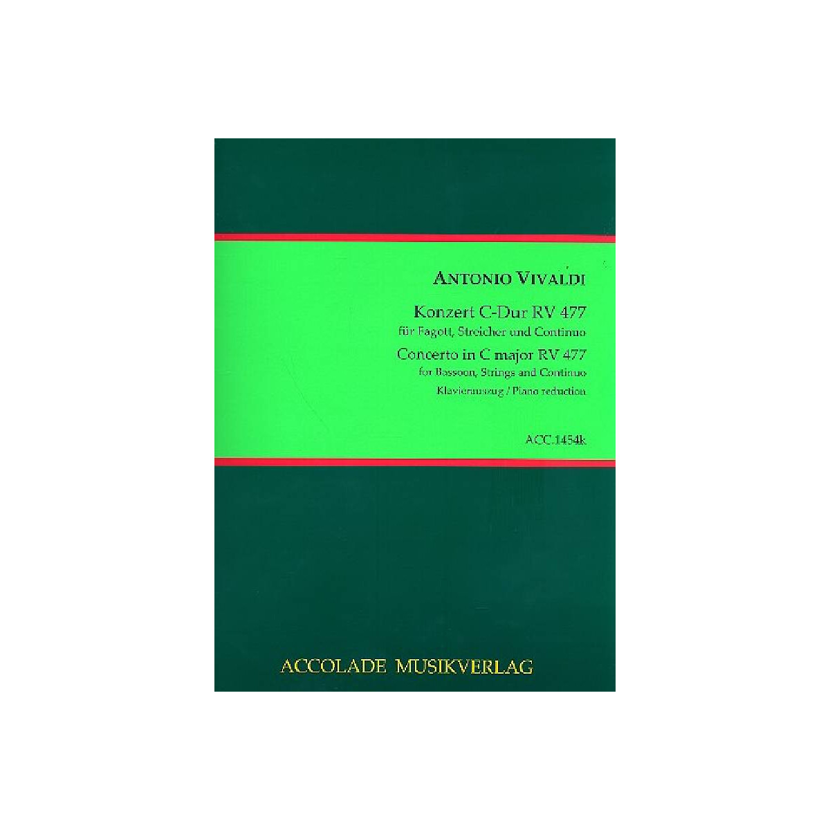 Konzert C-Dur RV477 für Fagott, Str box