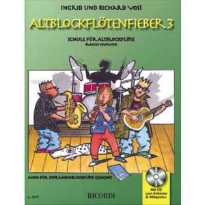 Altblockfl&ouml;tenfiber Band 3 (+CD)