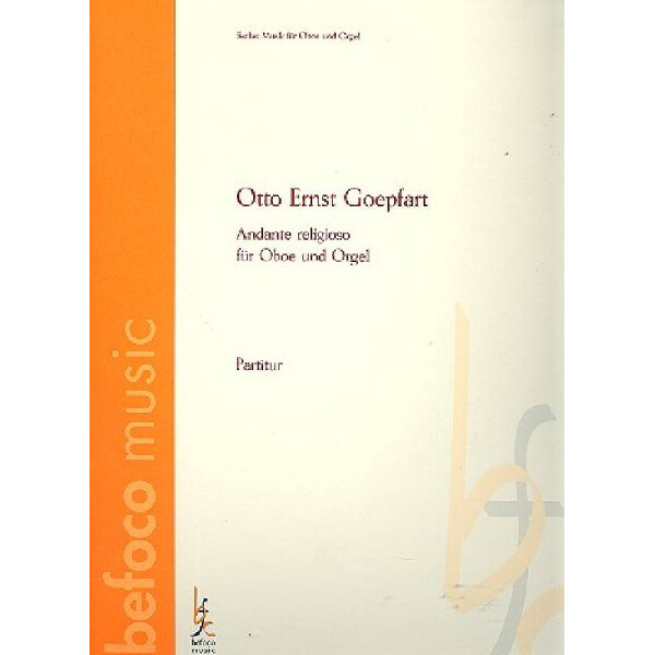 Andante religioso für Oboe und Orgel