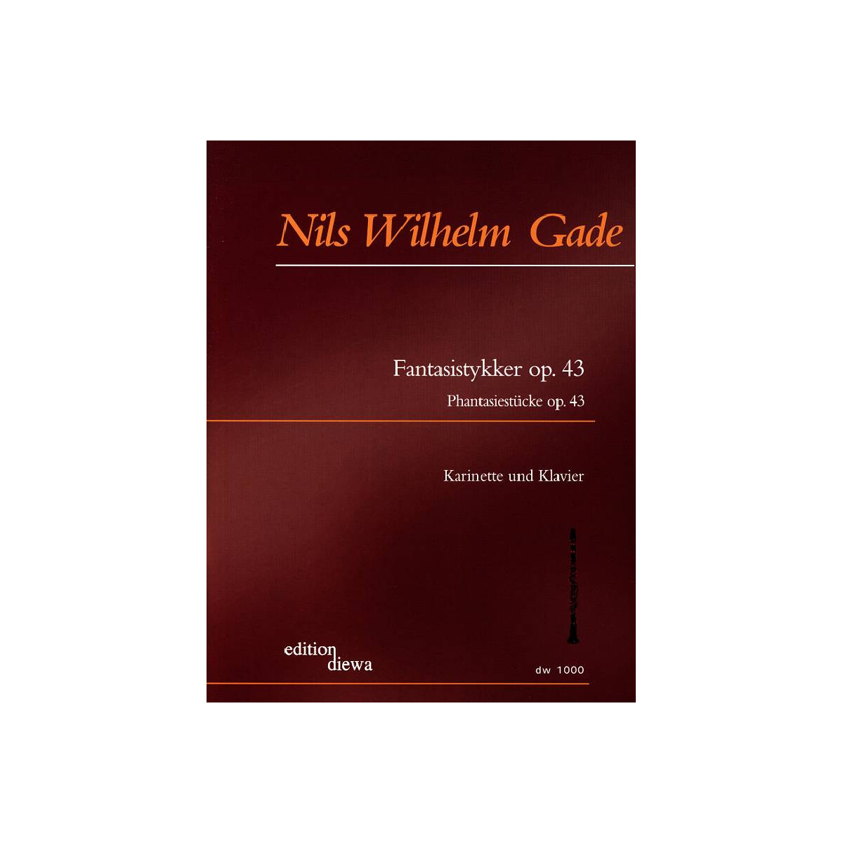 Phantasiestücke op.43 für Klar box