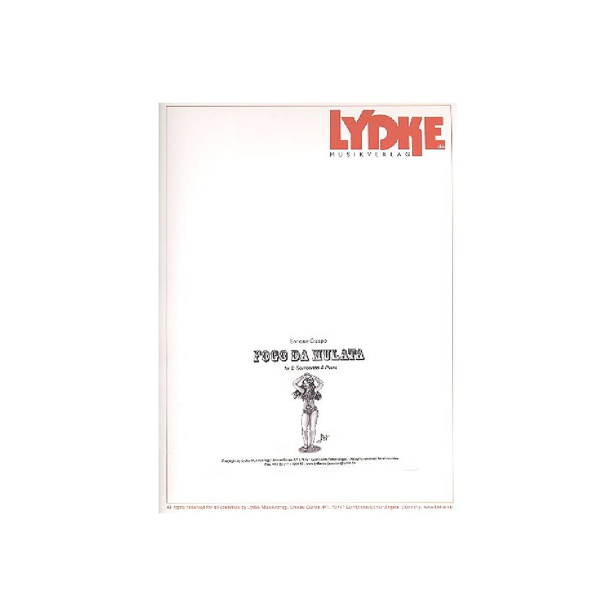 Fogo da mulata für 2 Posaunen und K box