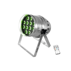Eurolite LED PAR-64 HCL 12x10W Floor sil