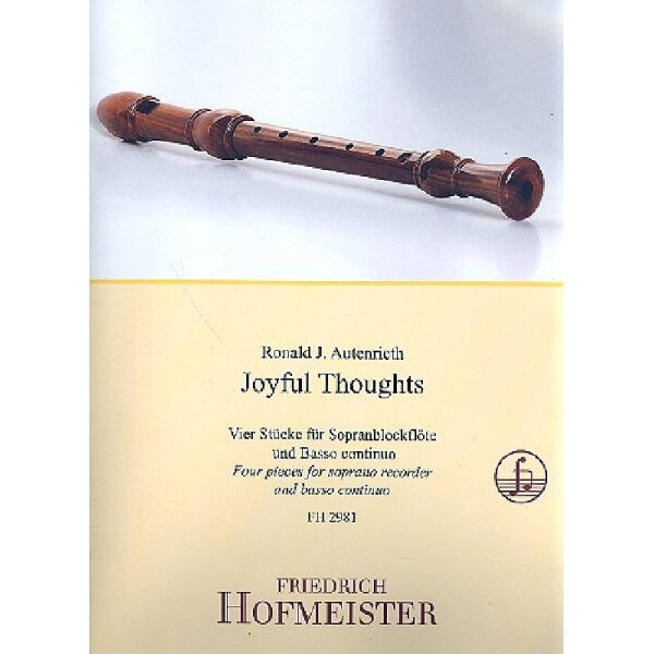 Joyful Thoughts für Sopranblockflöte