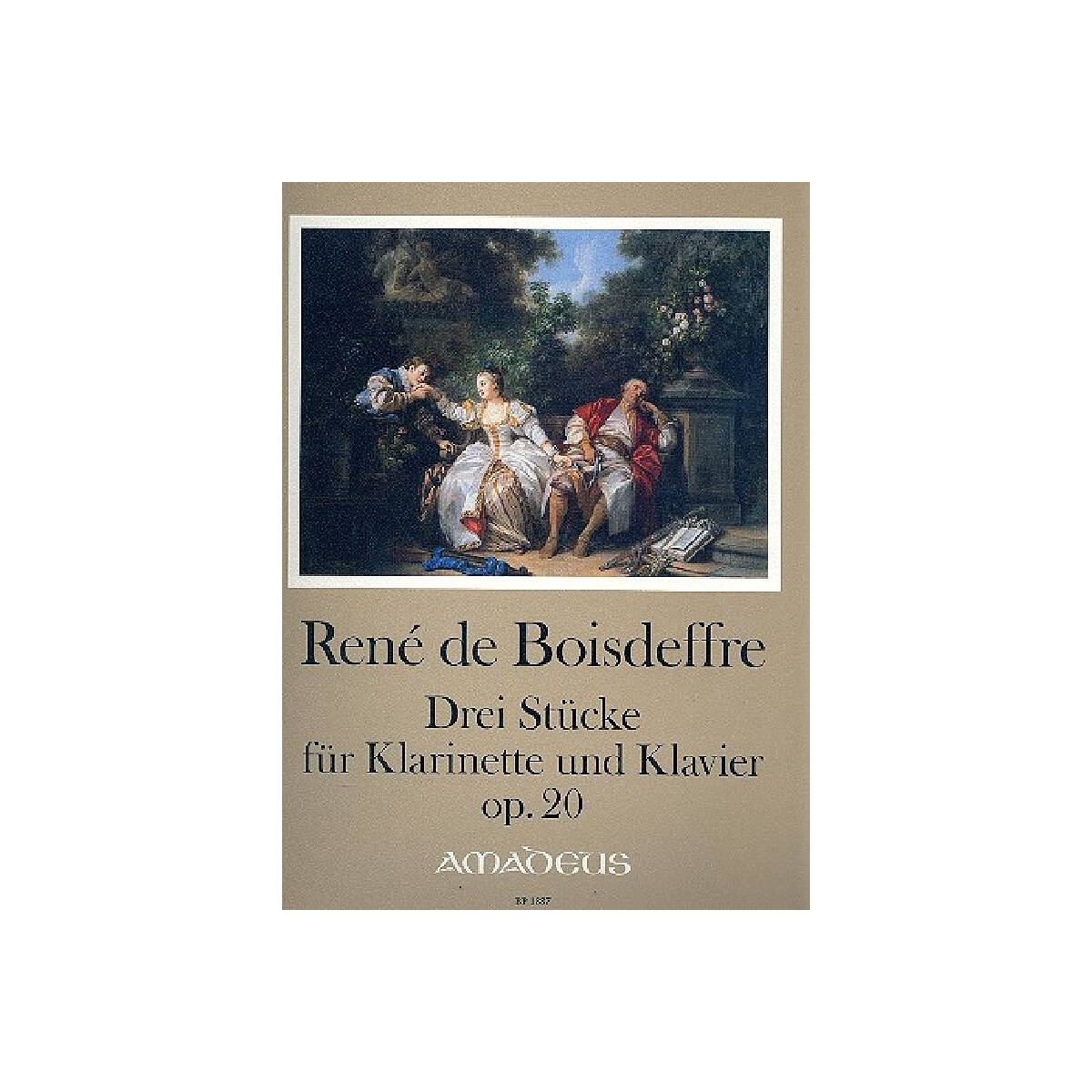 3 Stücke op.20 für Klarinette  box