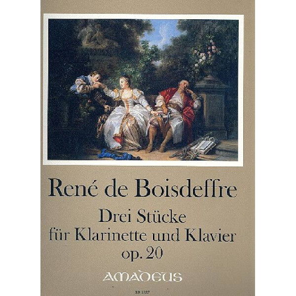 3 Stücke op.20 für Klarinette und Klavier