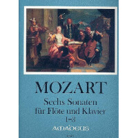 6 Sonaten Band 1 (Nr.1-3) für Flöte