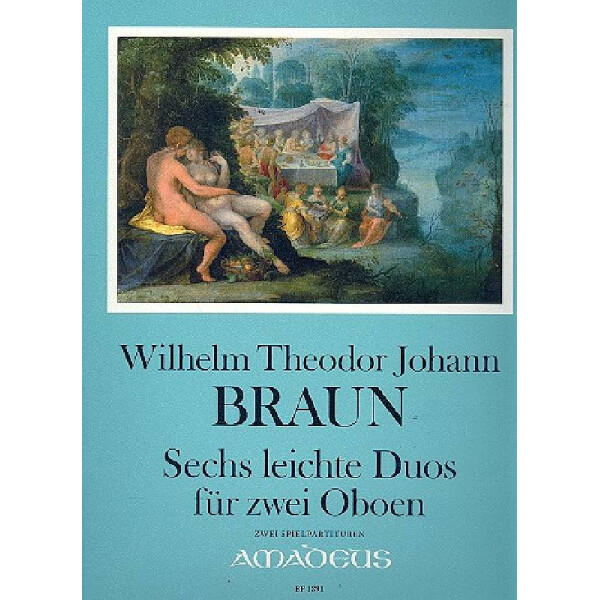 6 leichte Duos op.1 für 2 Oboen