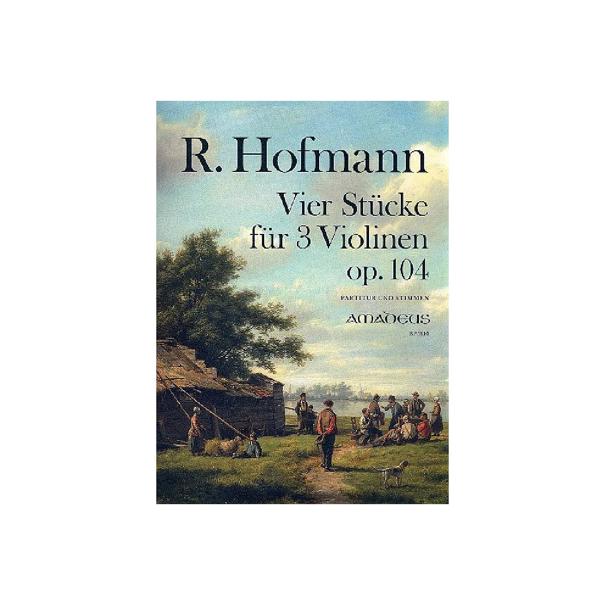4 Stücke op.104 für 3 Violinen box