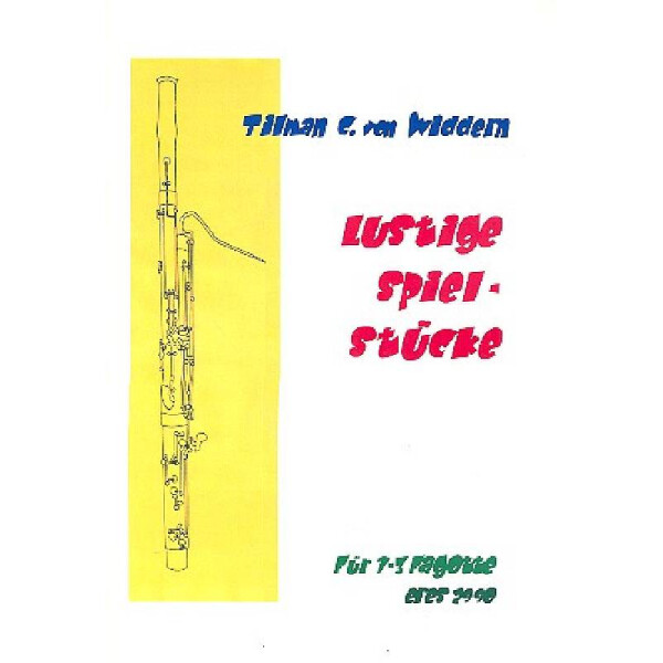 Lustige Spielstücke für 1-3 Fagotte