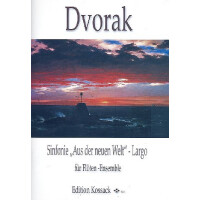 Largo aus Sinfonie Nr.9 für Flötenensemble