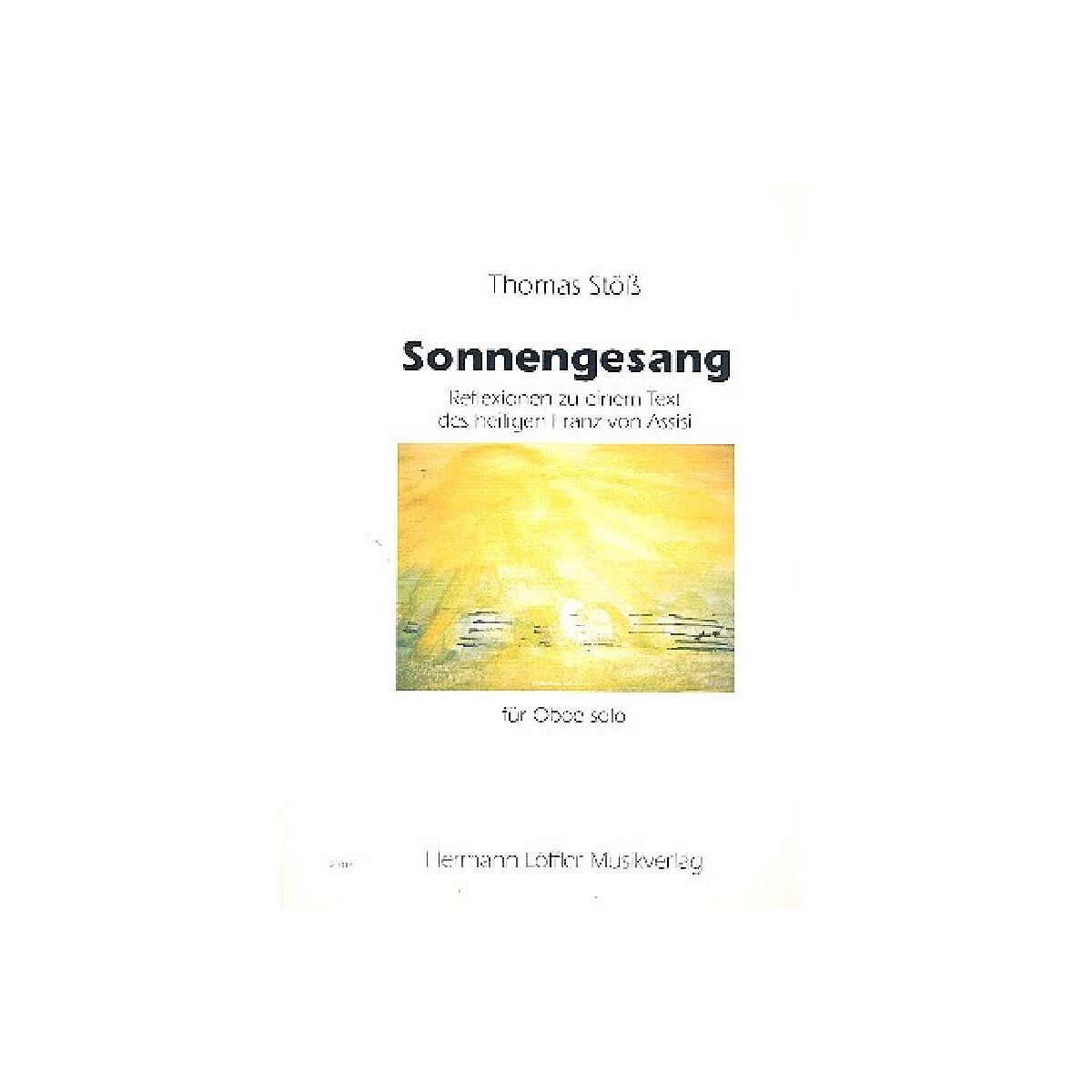 Sonnengesang für Oboe box