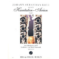 Kantaten-Arien Band 3 für 2 Klarinetten