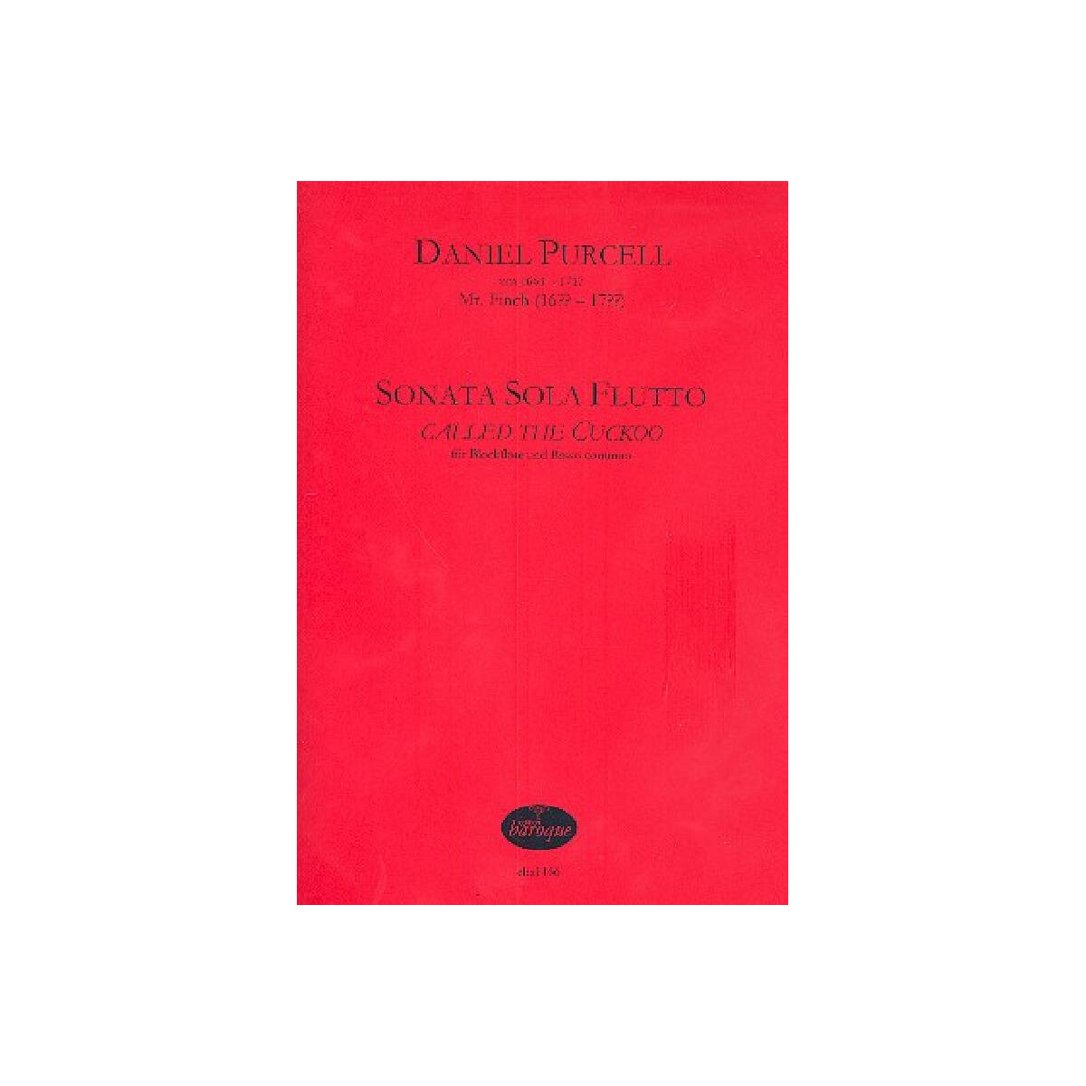 Sonata sola flutto called the Cuckoo box