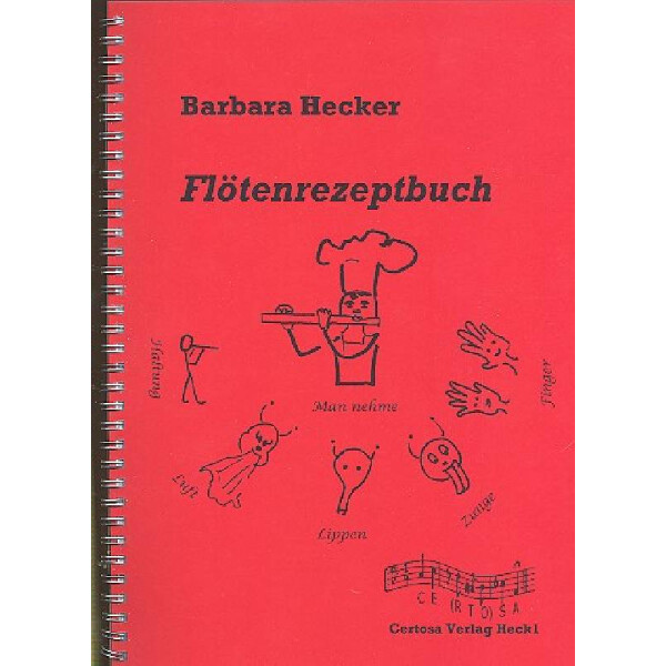 Flötenrezeptbuch für Flöte