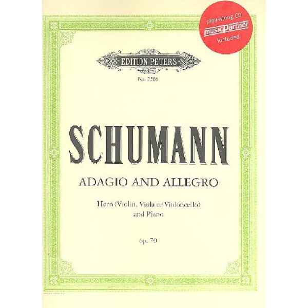 Adagio und Allegro op.70 (+CD)