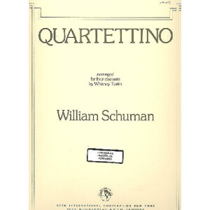 Quartettino for 4 clarinets