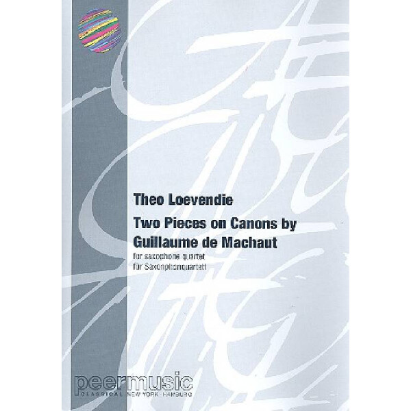 2 Pieces on Canons by Guillaume de Machault