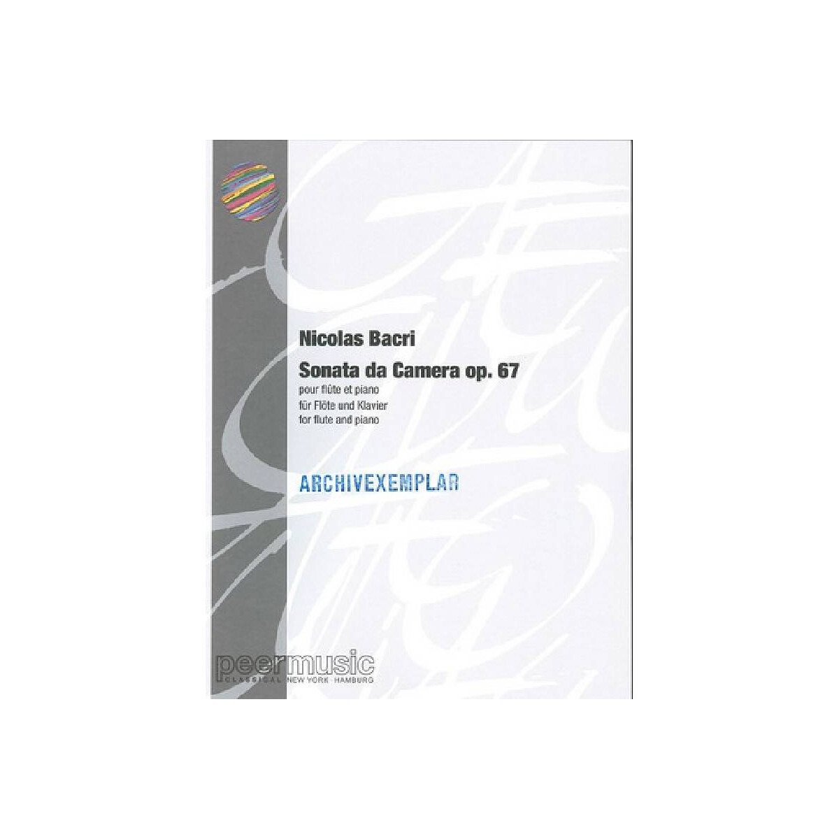 Sonata da camera op.67 box