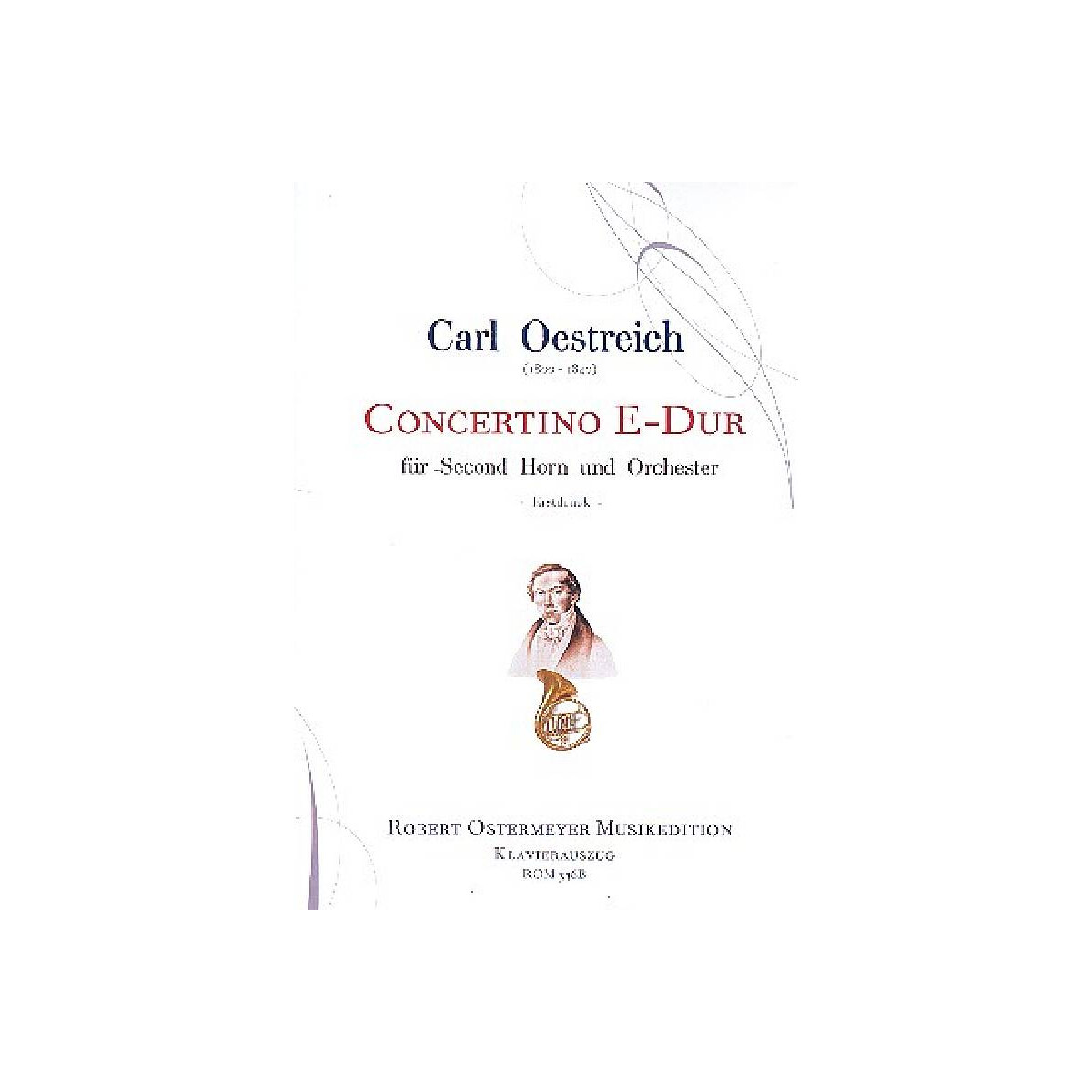 Concertino E-Dur für second Horn (Horn tiefe Lage) und 