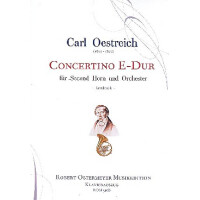 Concertino E-Dur für second Horn (Horn tiefe Lage) und Orchester