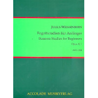 Fagottstudien für Anfänger op.8,1