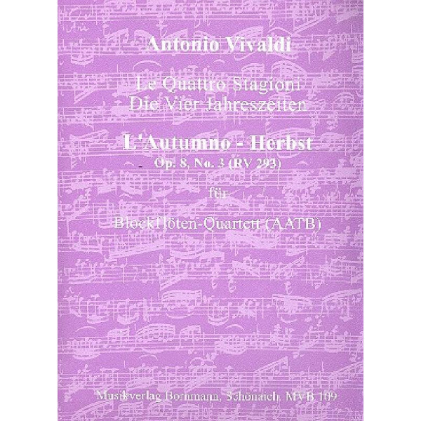 Konzert op.8,3 RV293 aus Die vier Jahreszeiten