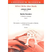 6 Sonaten Band 2 (Nr.4-6)