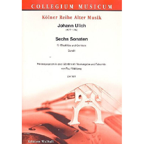 6 Sonaten Band 1 (Nr.1-3)