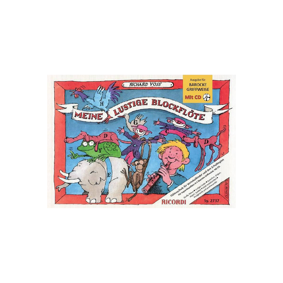 Meine lustige Blockflöte (+CD) box