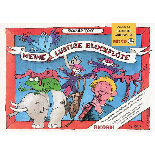 Meine lustige Blockflöte (+CD)
