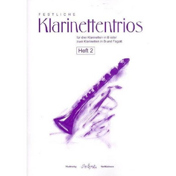 Festliche Klarinettentrios Band 2