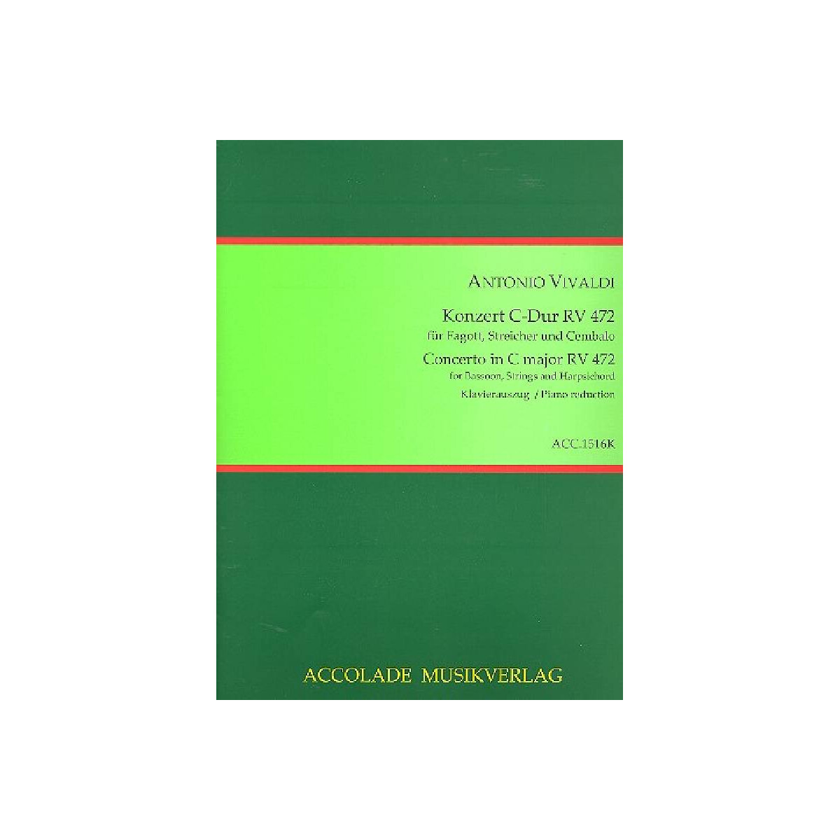 Konzert C-Dur RV472 für Fagott, Str box