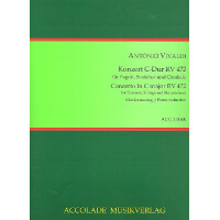 Konzert C-Dur RV472 für Fagott, Streichorchester und Cembalo
