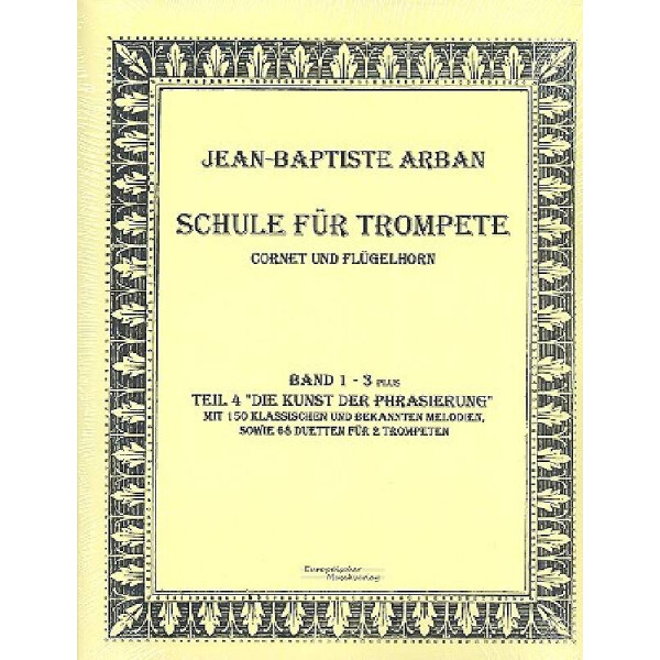 Schule für Trompete (Cornet/Flügelhorn)