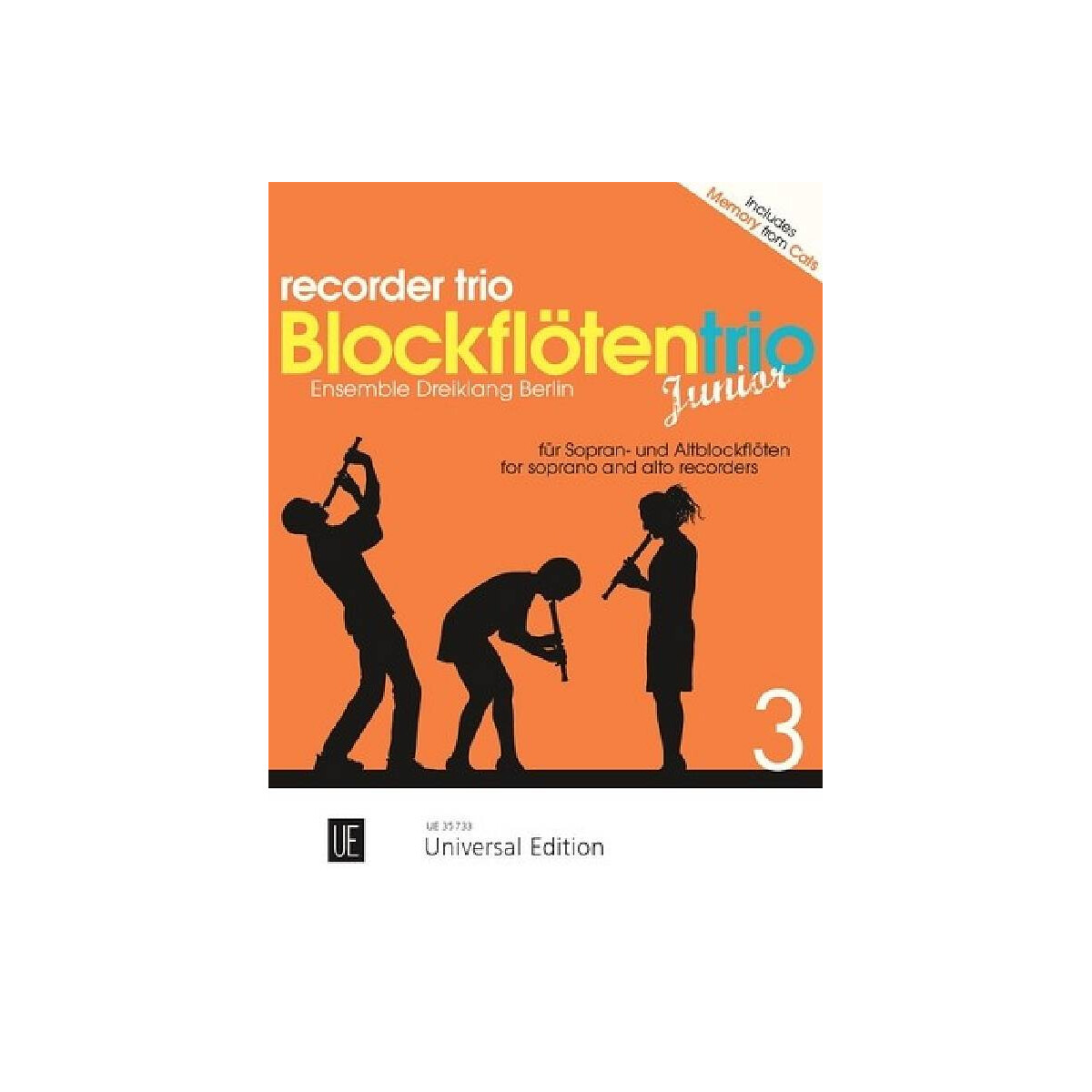 Blockflötentrio junior Band 3 box