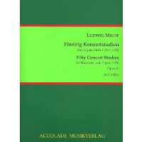 50 Konzertstudien op.26 Band 1 (Nr.1-25)
