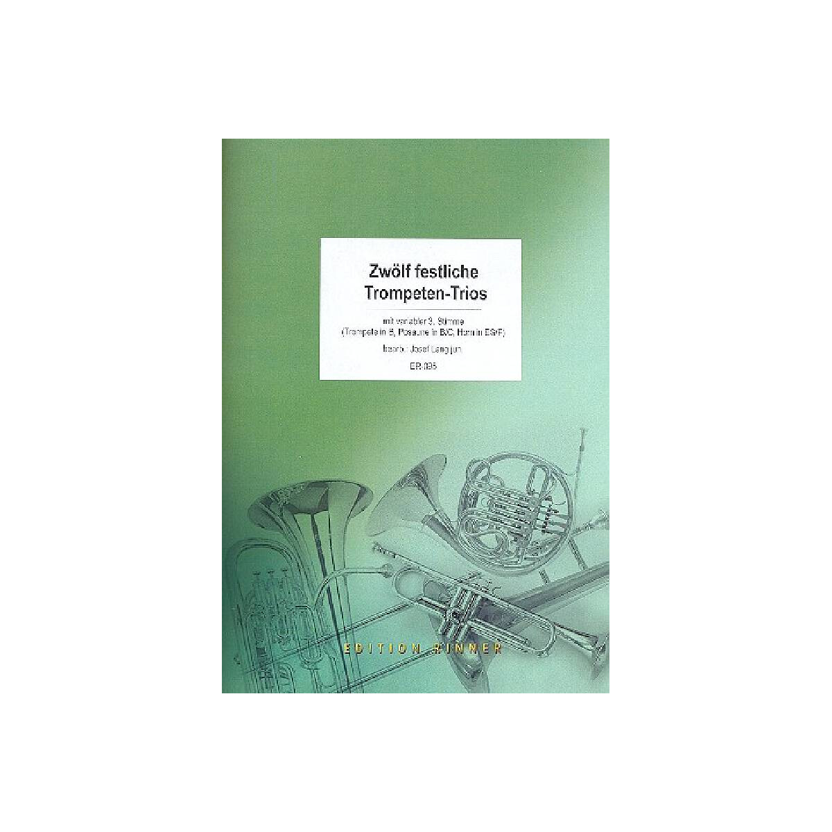 12 festliche Trompeten-Trios box