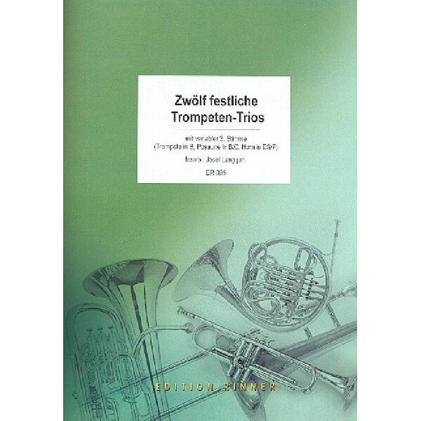 12 festliche Trompeten-Trios