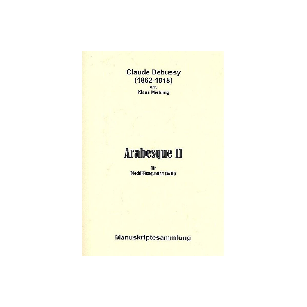 Arabesque Nr.2 box