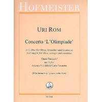 Konzert C-Dur LOlimpiade für Oboe, Streicher und Bc