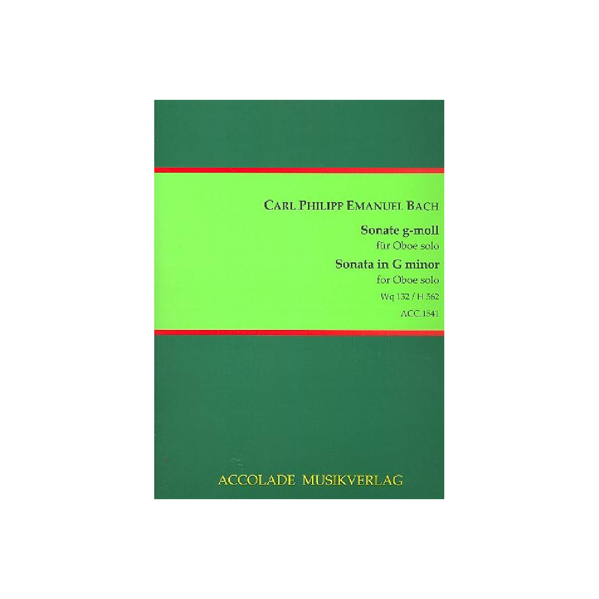 Sonate g-Moll Wq132 (H562) box