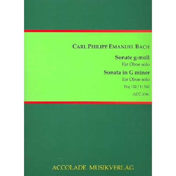 Sonate g-Moll Wq132 (H562)