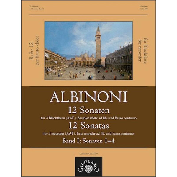 12 Sonaten Band 1 (Nr.1-4)