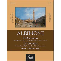 12 Sonaten Band 1 (Nr.1-4)