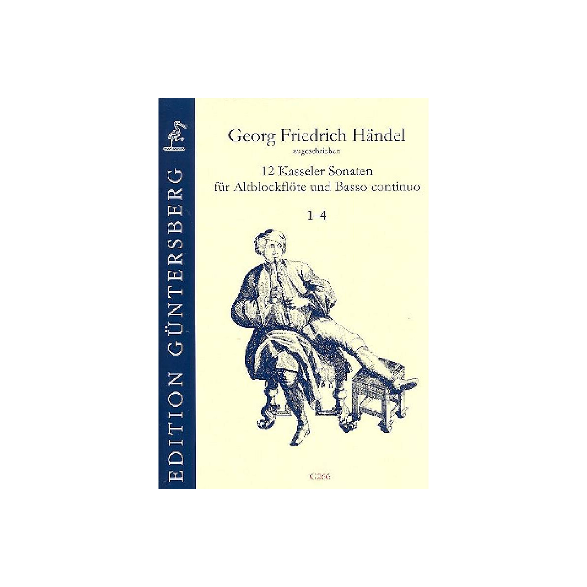 12 Kasseler Sonaten Band 1 (Nr.1-4) box
