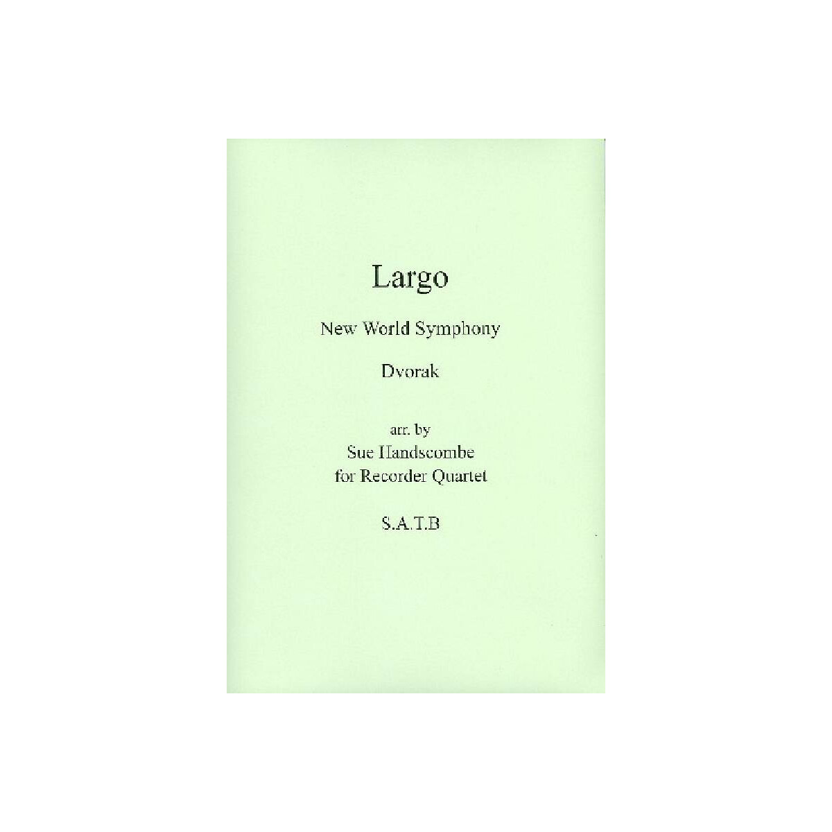 Largo from New World Symphony box